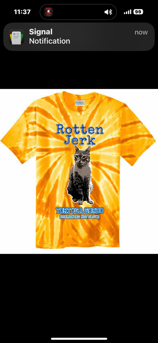 Rotten Jerk tee shirt